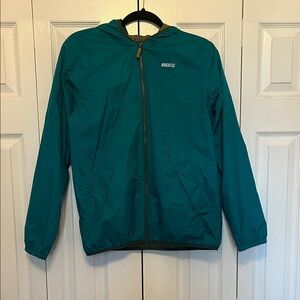 REI Coop Kids' Teal Rain Jacket with Hood Size XL (18)
